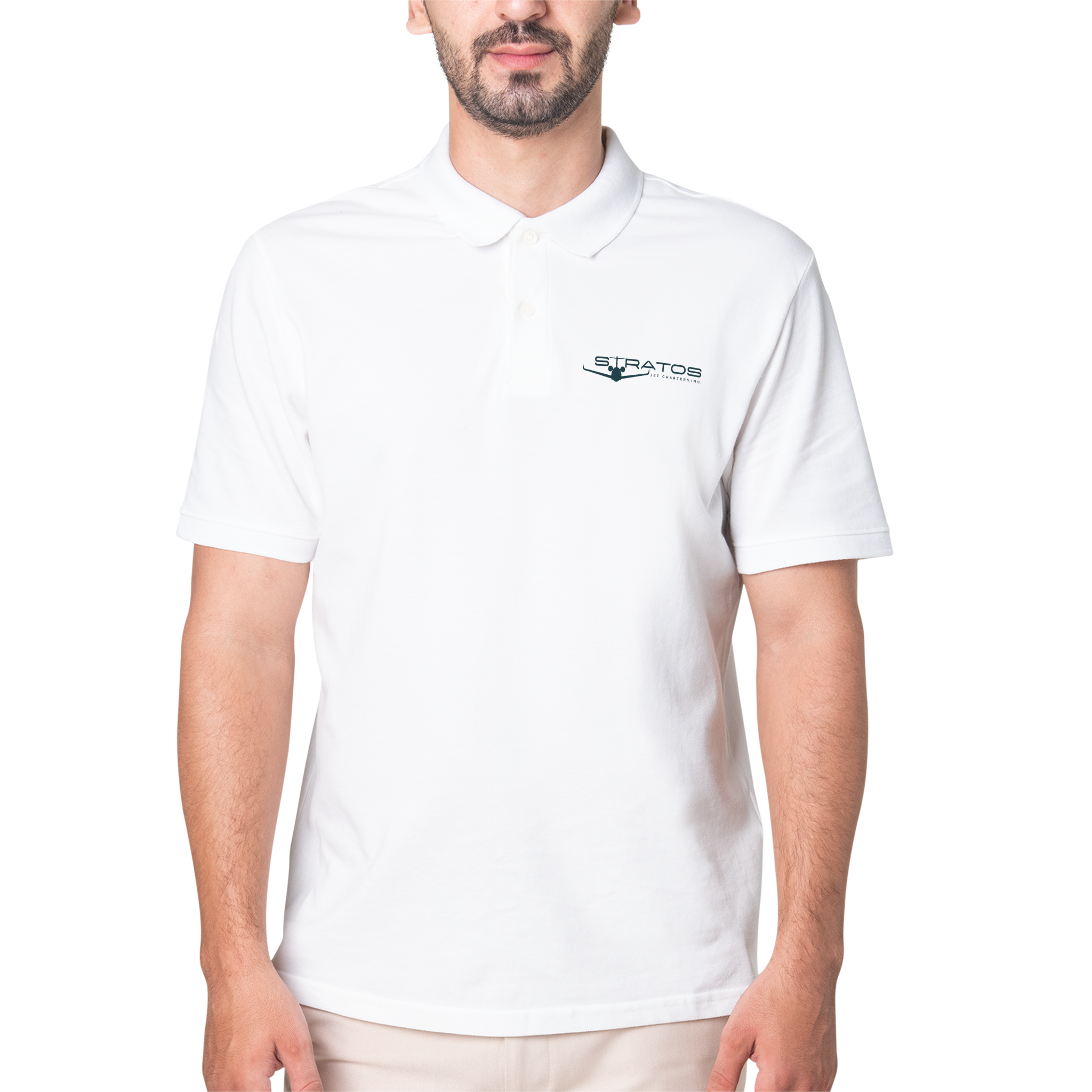 USA T-shirt - White - Long Sleeve – stratosjets