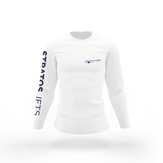 USA T-shirt - White - Long Sleeve