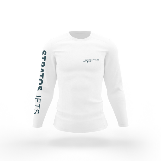 Bahamas T-shirt - White - Long Sleeve